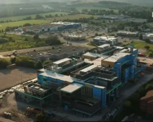 Aerial photo of the new GPL/NCAM redevelopment